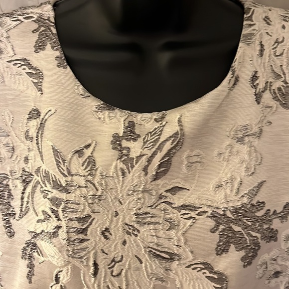 NWT Fully lined Allen B. tapestry embroidered summer dress Size XL #10180 - Picture 2 of 7